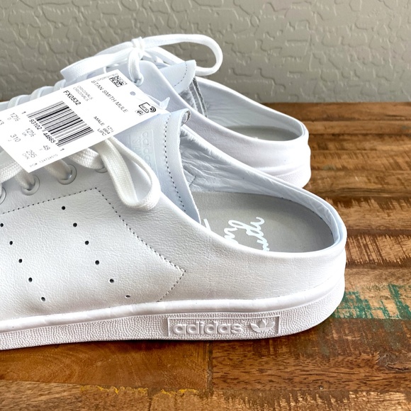 adidas Shoes | Adidas Stan Smith Mule White Slip On Shoe Mens 3 | Poshmark